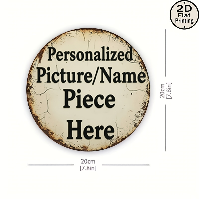 Op maat gemaakt, retro, rond m - Vintage Collectible Plates recensie en prijs