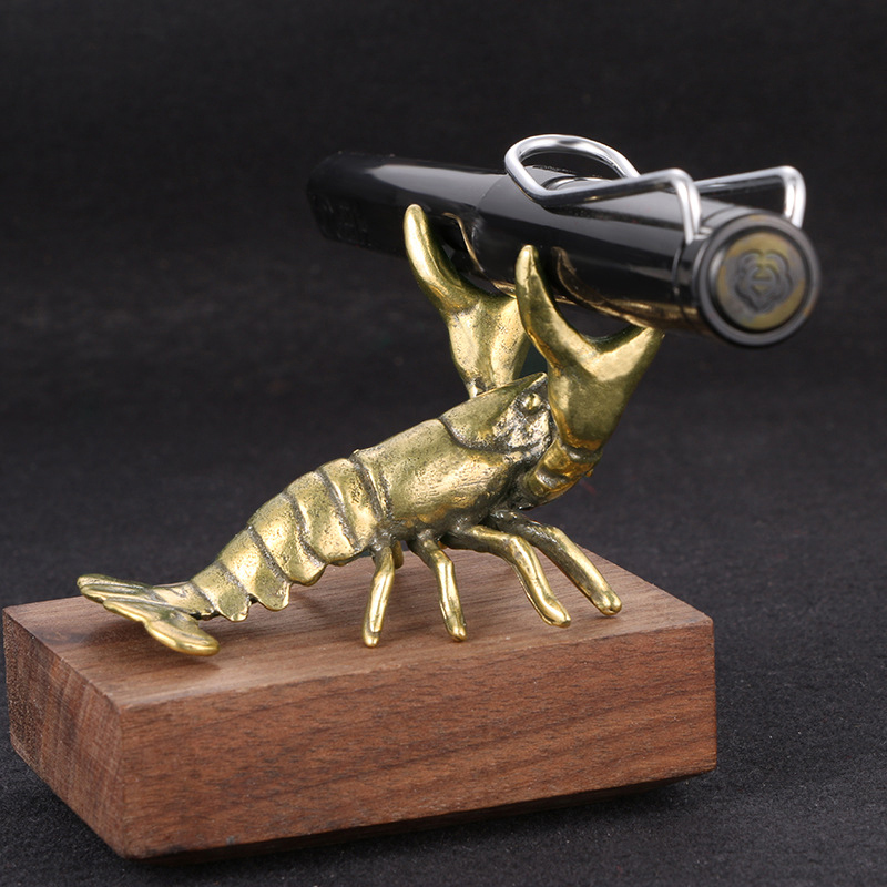 Grappig massief messing rivier - Vintage Collectible Pens recensie en prijs