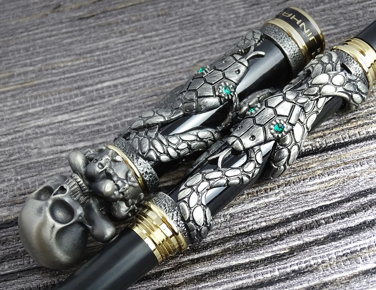 Jinhao Metalen Vintage Rollerb - Vintage Collectible Pens recensie en prijs