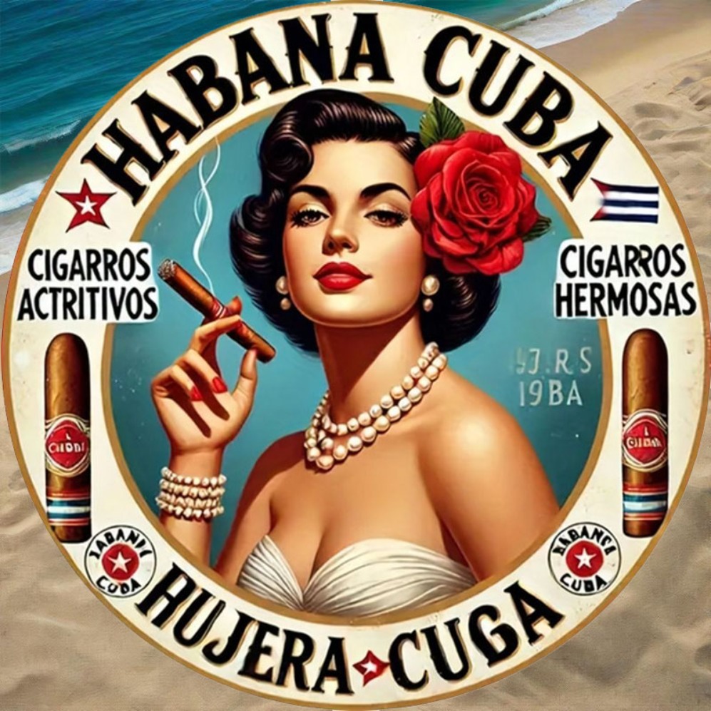 Vintage Havana Style Cigar Gir - Vintage Collectible Plates recensie en prijs
