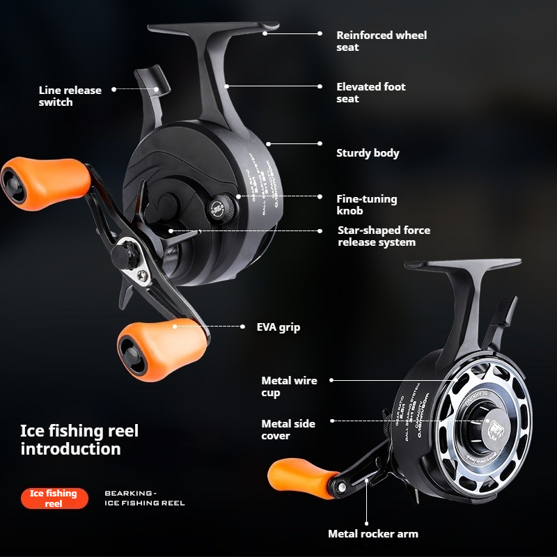 Winter ijsvismolen, micro-spin - Developing Tank Reel recensie en prijs