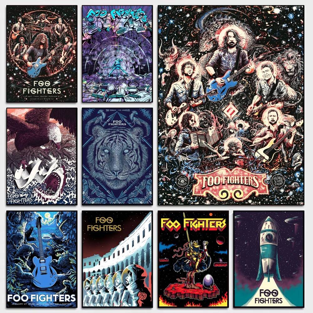Klassieke bandcollectie Foo Fi - Vintage Collectible Posters recensie en prijs