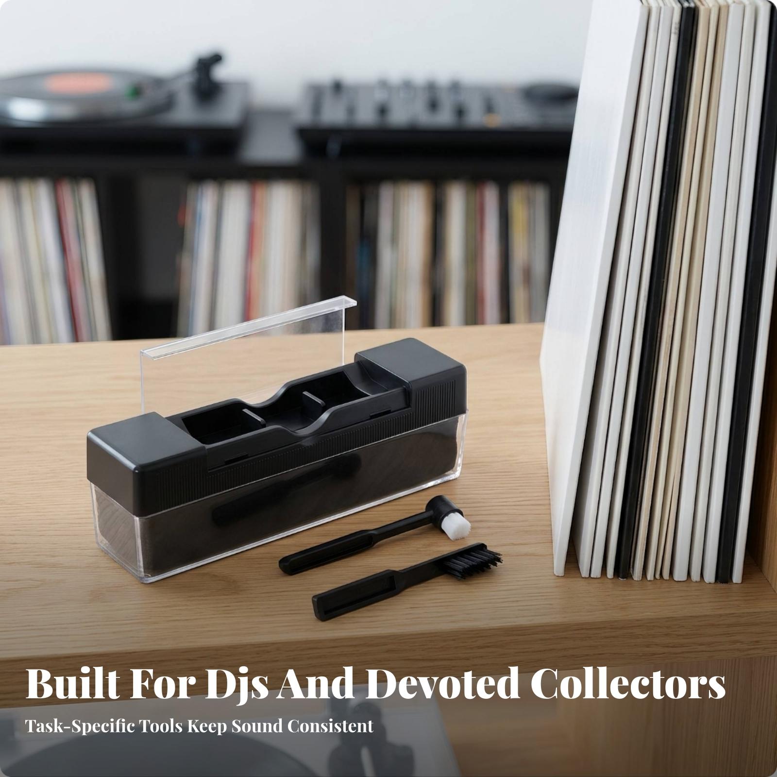 Plastic reinigingsborstelset v - Vinyl Record Cleaner recensie en prijs