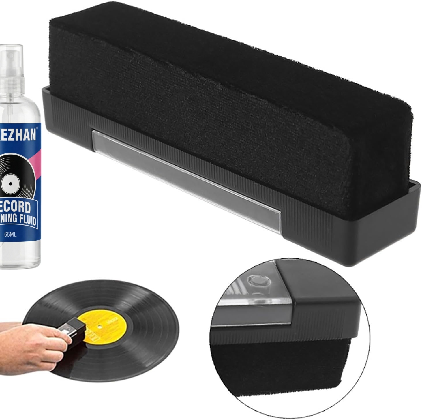Platenreinigingsset met 65 ml  - Vinyl Record Cleaner recensie en prijs