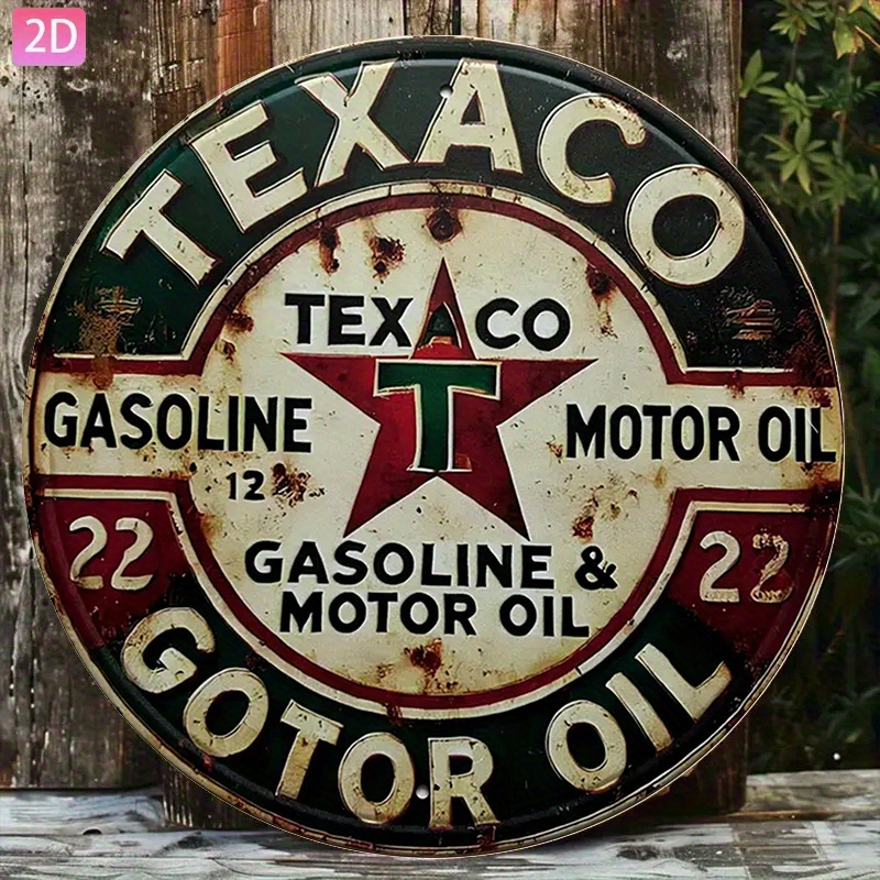 Vintage Texaco-oliebord van me - Vintage Collectible Plates recensie en prijs